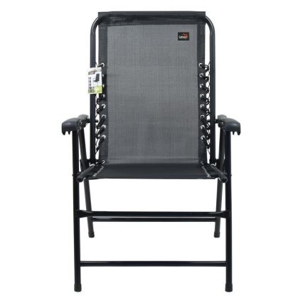 Összecsukható kerti szék fekete