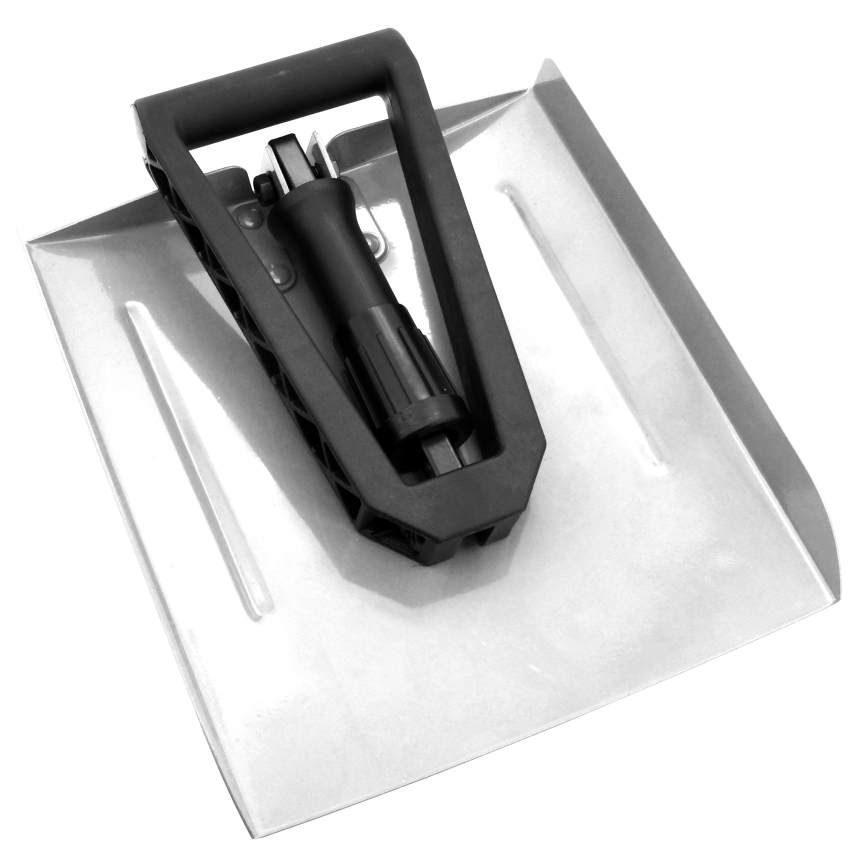 Összecsukható lapát fekete/szürke