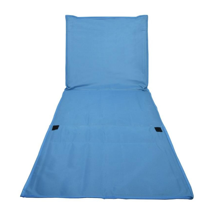 Összecsukható nyugágy kék 160x55 cm