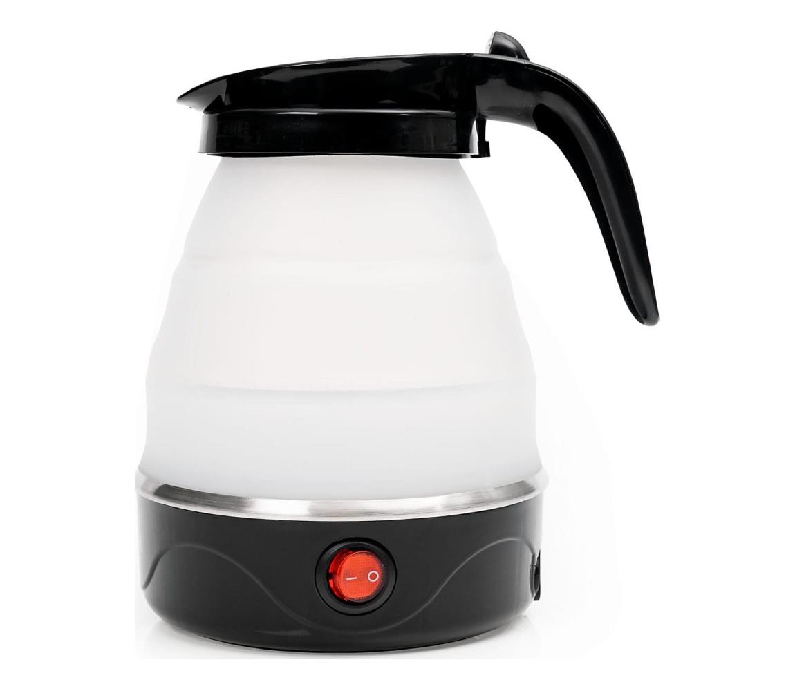 Összecsukható vízforraló 0,6l 600W/230V fekete PEK187RB