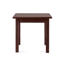 Összehajtható étkezőasztal SALUTO 76x110 cm bükkfa/barna