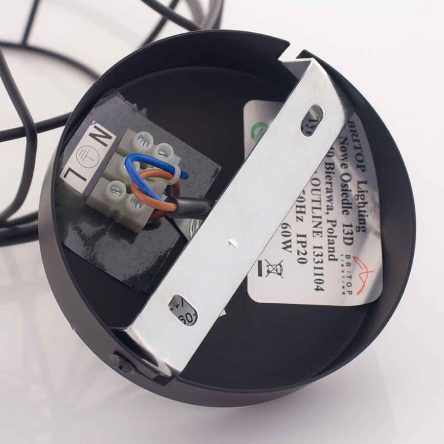 Függeszték kábellel OUTLINE 1xE27/60W/230V