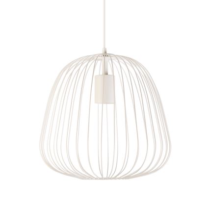 OVELLA kábeles függeszték 1xE27/15W/230V, átm. 36 cm, krémszínű