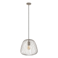 OVELLA kábeles függeszték 1xE27/15W/230V, átmérő 36 cm, bézs