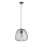 OVELLA kábeles függeszték 1xE27/15W/230V, átmérő 36 cm, fekete