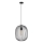 OVELLA kábellel függesztett csillár 1xE27/15W/230V, Ø 34 cm, fekete
