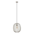 OVELLA zsinóros csillár 1xE27/15W/230V, átm. 34 cm, bézs