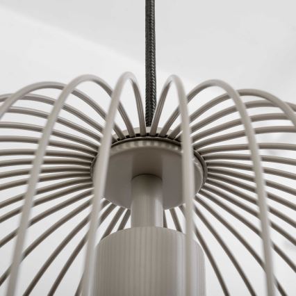 OVELLA zsinóros csillár 1xE27/15W/230V, átm. 34 cm, bézs
