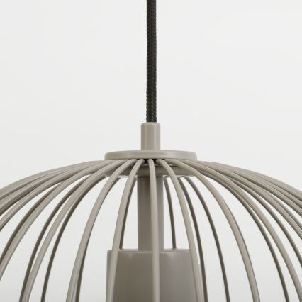 OVELLA zsinóros csillár 1xE27/15W/230V, átm. 34 cm, bézs