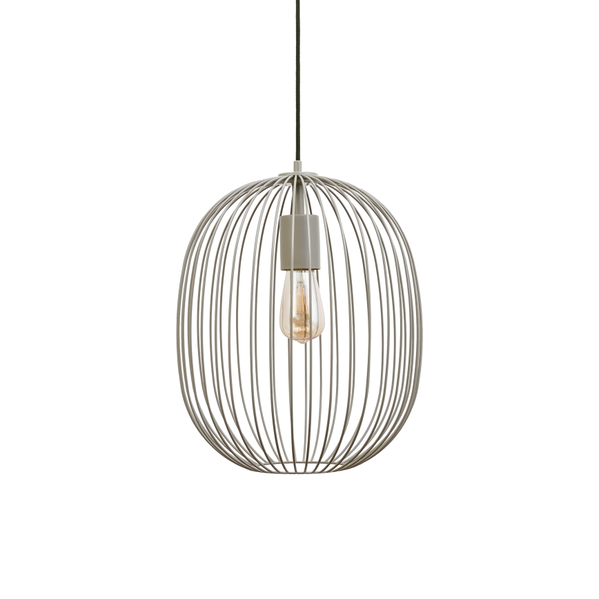 OVELLA zsinóros csillár 1xE27/15W/230V, átm. 34 cm, bézs