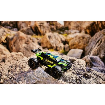 Overmax - X-MONSTER 3.5 távirányítós RC autó, 1700 mAh, fekete/piros/zöld