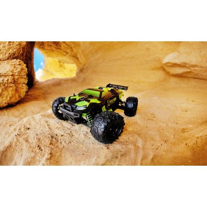 Overmax - X-MONSTER 3.5 távirányítós RC autó, 1700 mAh, fekete/piros/zöld