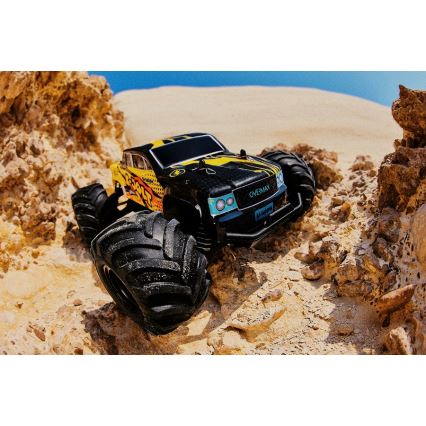 Overmax - X-JOLT RC távirányítós autó, 1000 mAh, fekete/sárga