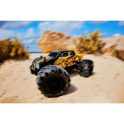 Overmax - X-JOLT RC távirányítós autó, 1000 mAh, fekete/sárga