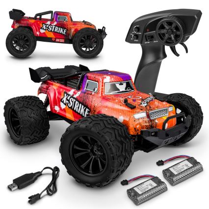 Overmax - X-STRIKE távirányítós RC autó 3000 mAh fekete/narancssárga