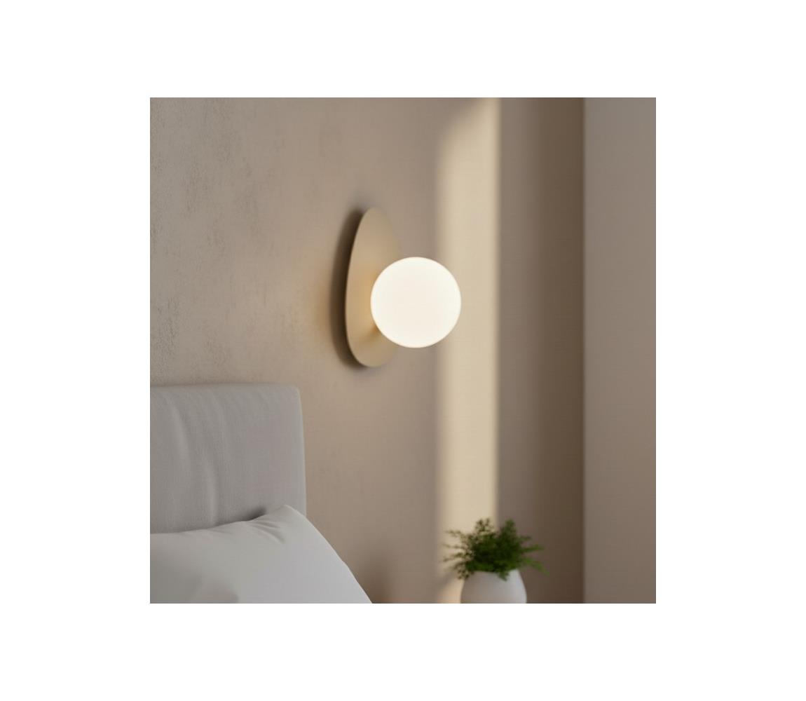 EMIBIG OVO fali lámpa 1xG9/8W/230V bézs 1529/K1