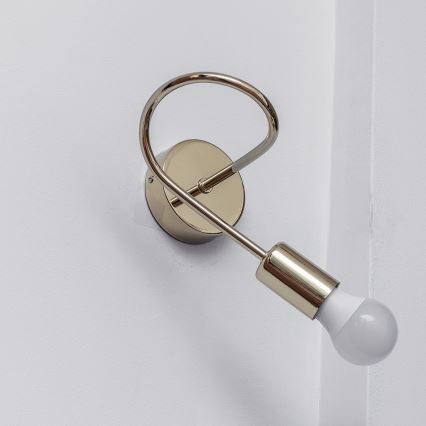 OXFORD fali lámpa 1x E27/15W/230V, aranyszínű