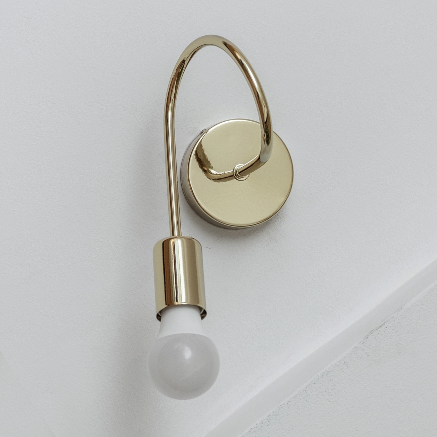 OXFORD fali lámpa 1x E27/15W/230V, aranyszínű