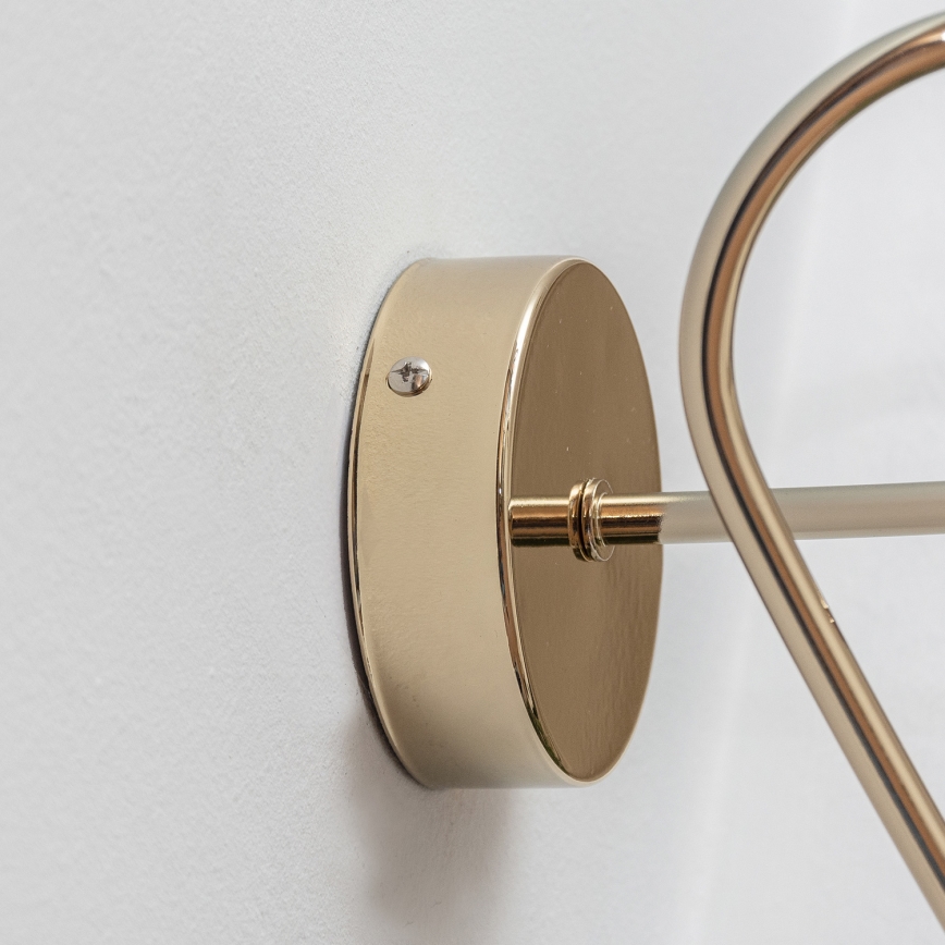 OXFORD fali lámpa 1x E27/15W/230V, aranyszínű