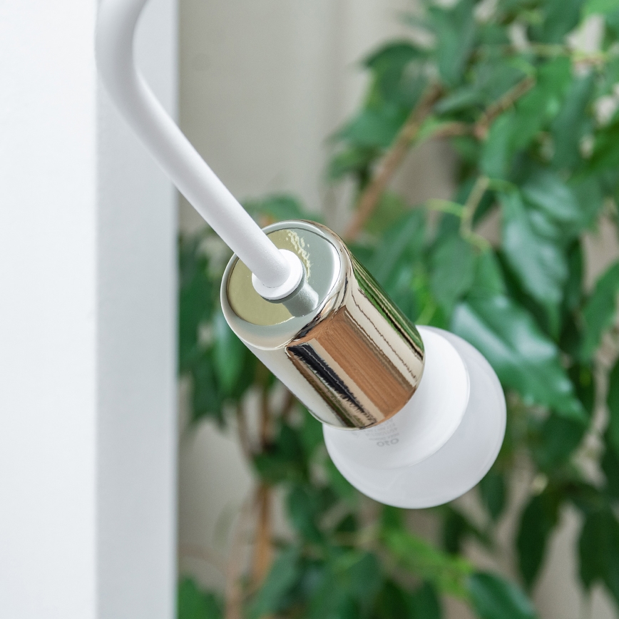 OXFORD fali lámpa 1xE27/15W/230V arany/fehér