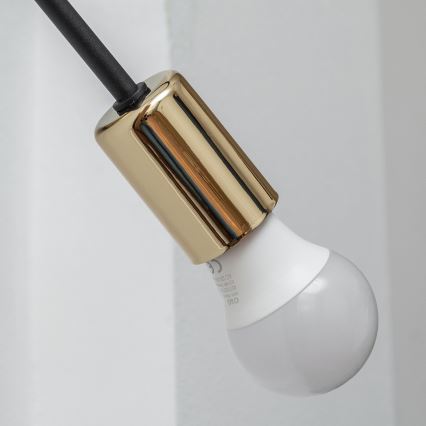 OXFORD fali lámpa 1xE27/15W/230V arany/fekete