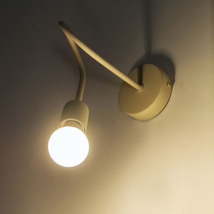 OXFORD fali lámpa 1xE27/15W/230V krémszínű