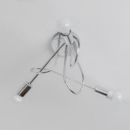 OXFORD felületre szerelhető csillár 3xE27/15W/230V fényes króm