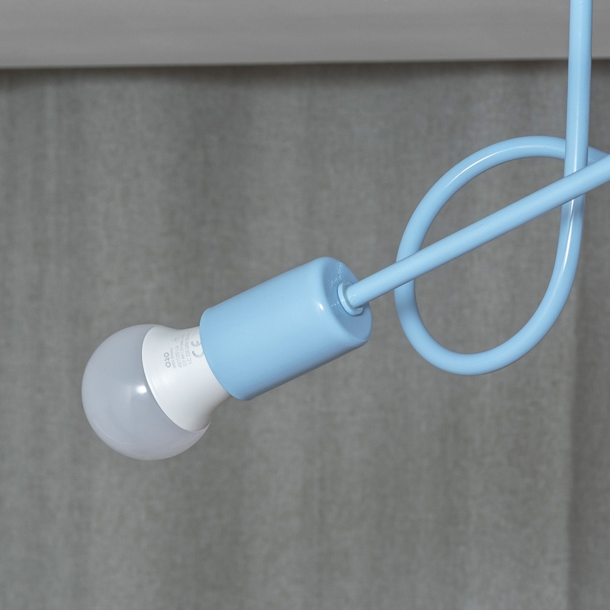 OXFORD felületre szerelt csillár 2xE27/15W/230V kék