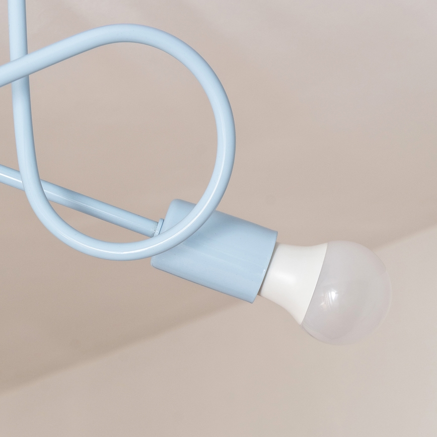 OXFORD felületre szerelt csillár 2xE27/15W/230V kék