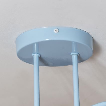 OXFORD felületre szerelt csillár 2xE27/15W/230V kék