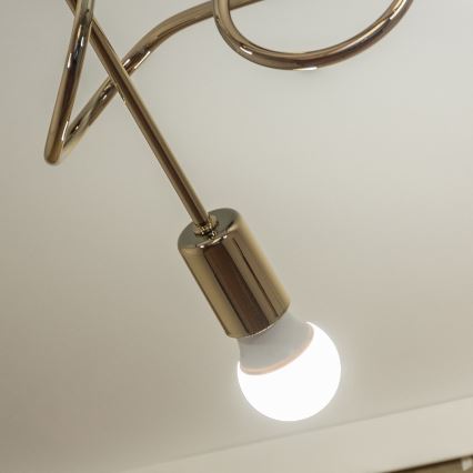 OXFORD felületre szerelt mennyezeti csillár 3xE27/15W/230V arany