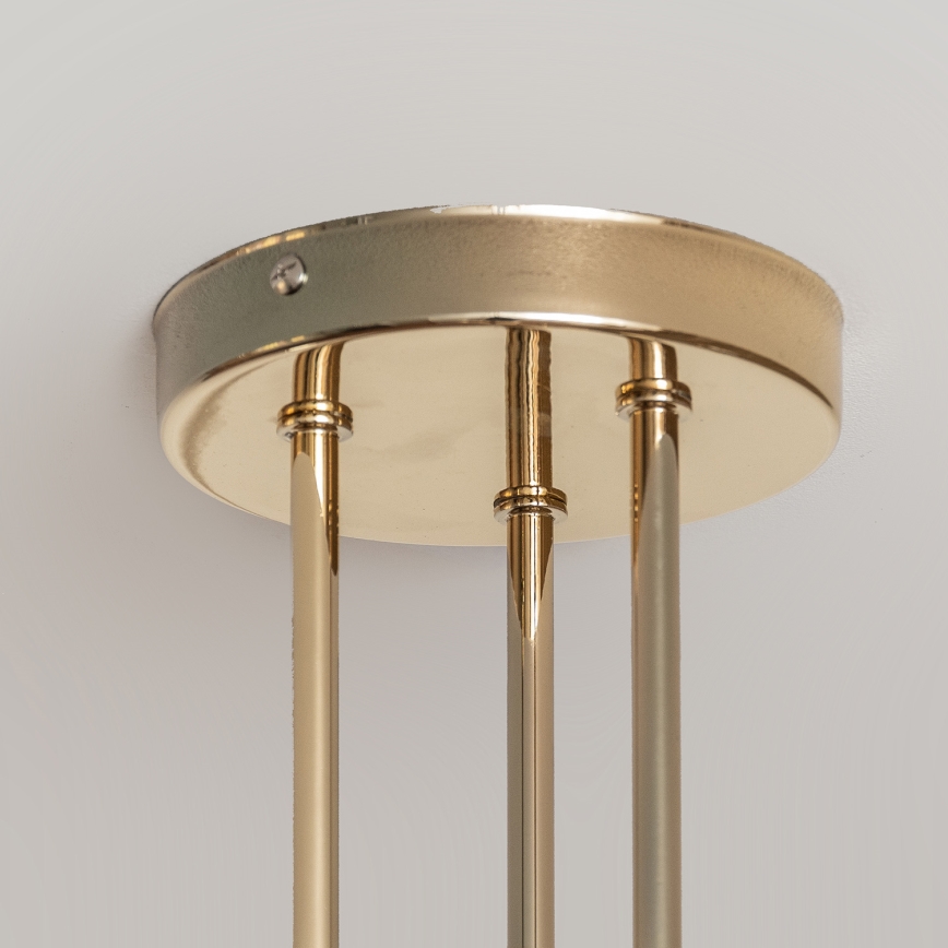 OXFORD felületre szerelt mennyezeti csillár 3xE27/15W/230V arany