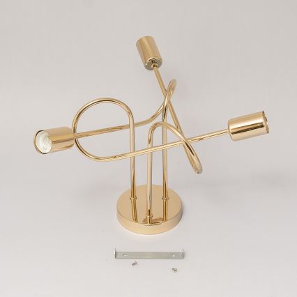 OXFORD felületre szerelt mennyezeti csillár 3xE27/15W/230V arany