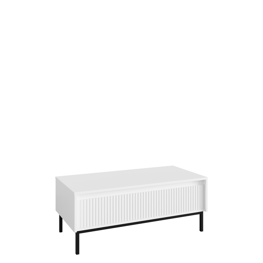 OZMI 40x100 cm fehér dohányzóasztal
