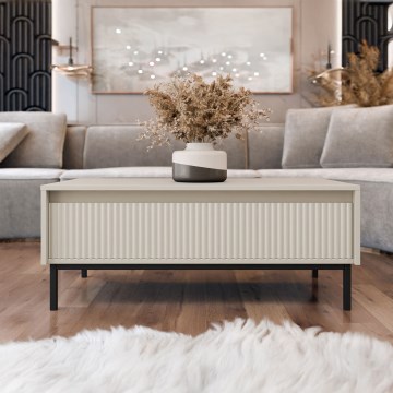 OZMI dohányzóasztal 40x100 cm kasmír
