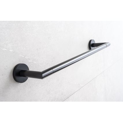 P.M.H. IN1B-L - Elektromos törölközőszárító INGA 17W/230V 85,9 cm IP44 balos/fekete