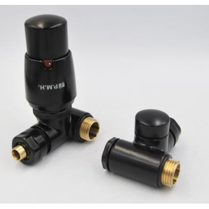 P.M.H. INTER-LB - Szelep termosztatikus fejjel INTER balos/fekete