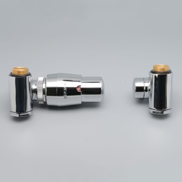 P.M.H. INTER-LC - INTER termosztátfejes szelep, balos, fényes króm