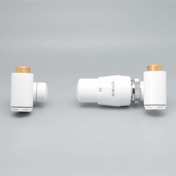 P.M.H. INTER-RW - termosztatikus fejjel szerelt INTER jobb oldali szelep, fehér