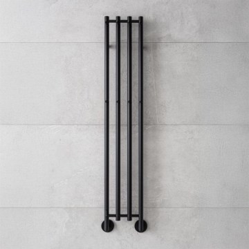 P.M.H. MO1B-RK - Elektromos törölközőszárító MONA 93W/230V 153,3 cm IP44 fekete