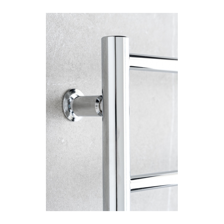 P.M.H. NS4C-M - NAAS fürdőszobai létrás törölközőszárító radiátor, 222 W, 121 cm, fényes króm