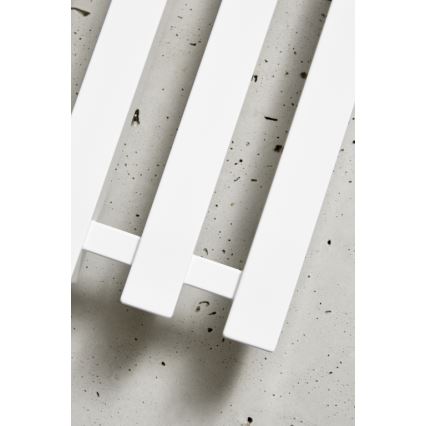 P.M.H. P2W/4 - Fürdőszobai törölközőszárító radiátor PLUTO 406 W 150 cm fehér