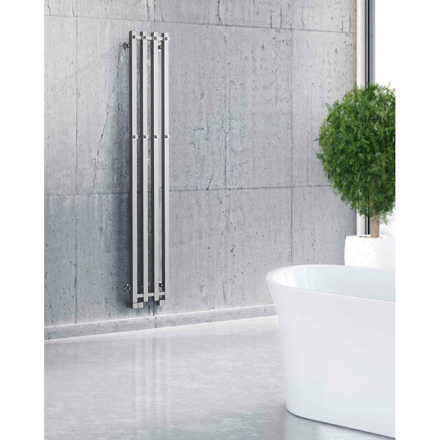 P.M.H. PX2C/4 - Fürdőszobai létra törölközőszárító radiátor PLUTO X 350W 150 cm fényes króm