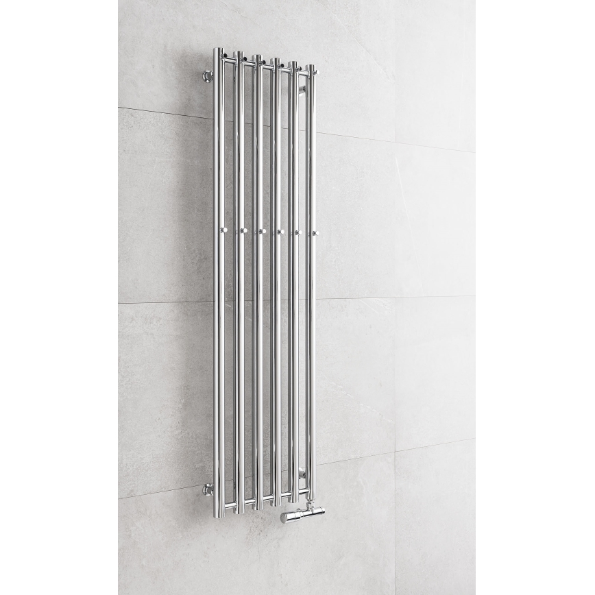 P.M.H. R2C/6 - ROSENDAL fürdőszobai létra törölközőszárító radiátor 525 W 150 cm fényes króm