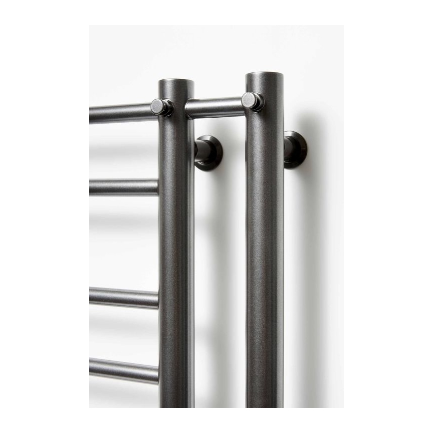 P.M.H. T2B-L - Fürdőszobai törölközőszárító radiátor THEIA 352W 154 cm balos/fekete