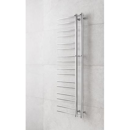 P.M.H. T2C-L - THEIA fürdőszobai törölközőszárító radiátor 352 W 154 cm balos/fényes króm