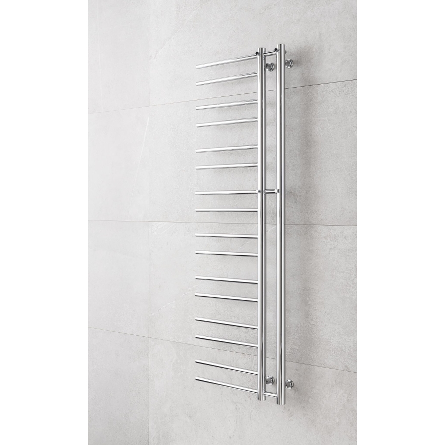P.M.H. T2C-L - THEIA fürdőszobai törölközőszárító radiátor 352 W 154 cm balos/fényes króm