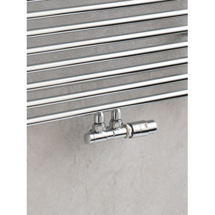 P.M.H. TERM-RC-EK - TERM termosztátfejes szelep, jobb oldali, fényes króm