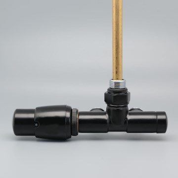 P.M.H. UNIKO-LB-EK - UNIKO termosztatikus fejjel szerelt szelep balos/fekete