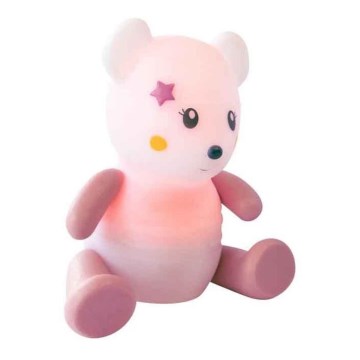 PABOBO - LED lámpa LUMILOVE egér rózsaszín